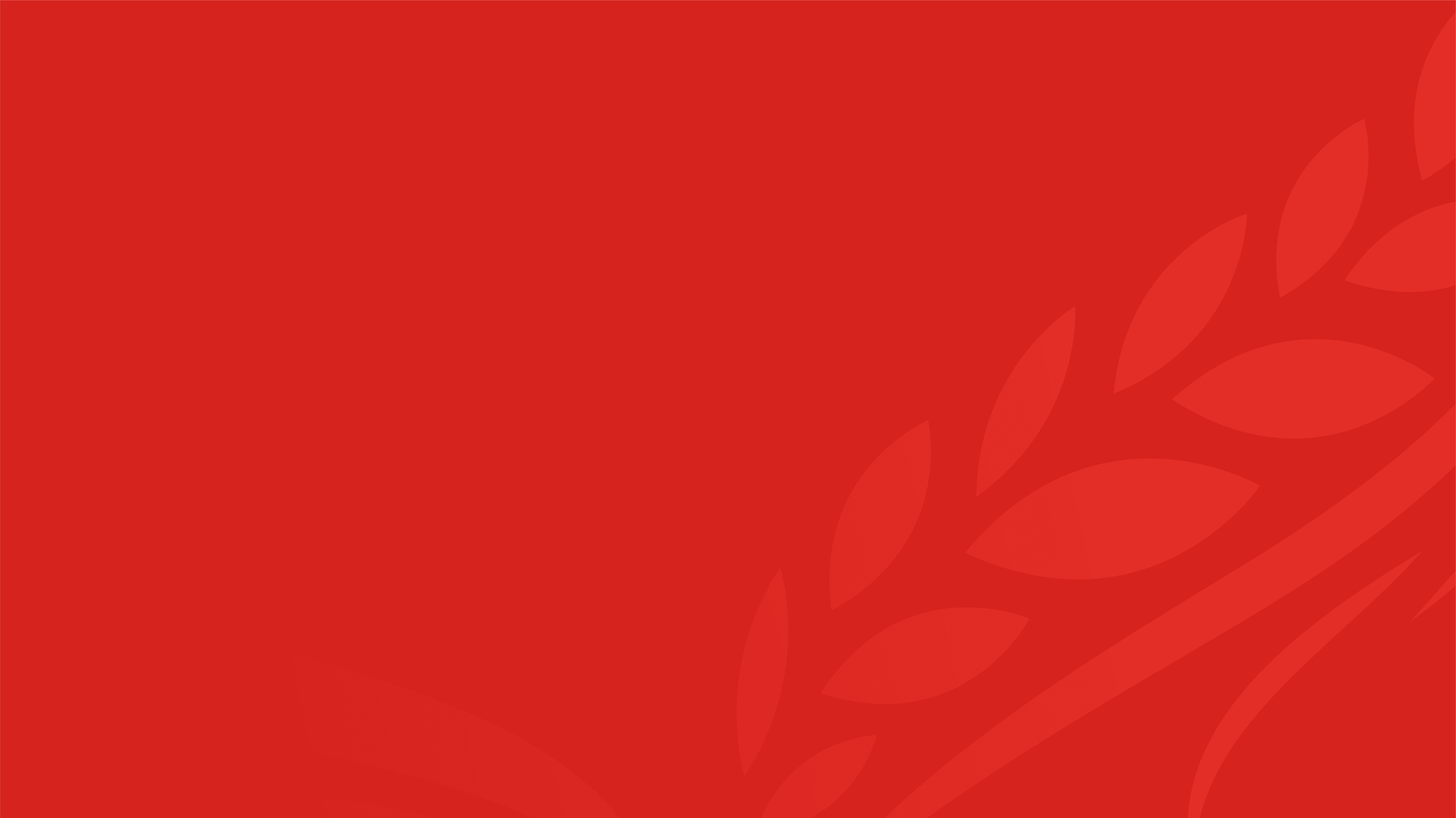 Brand pattern -- vibrant red background with subtle wheat-leaf watermark motif
