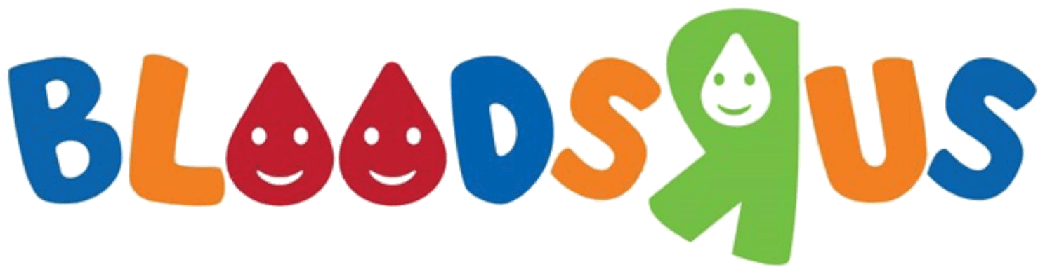 Primary logo — Bloods-R-Us wordmark