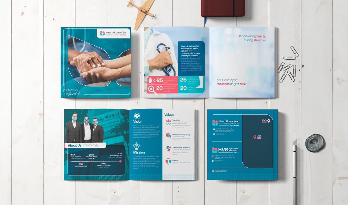 Hospital brochure and information booklet