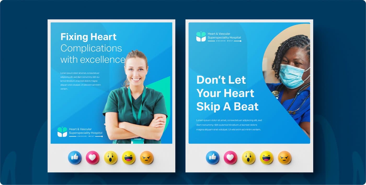 Social media templates and digital presence