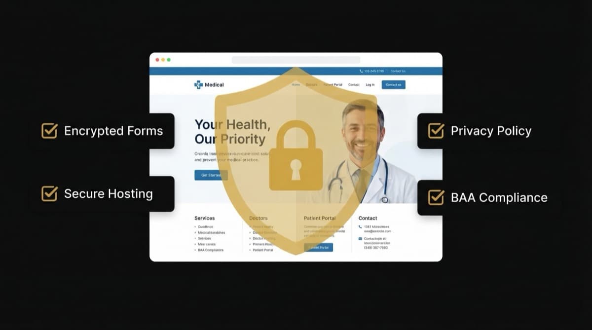 HIPAA-Compliant Website Design: What Every Practice Needs