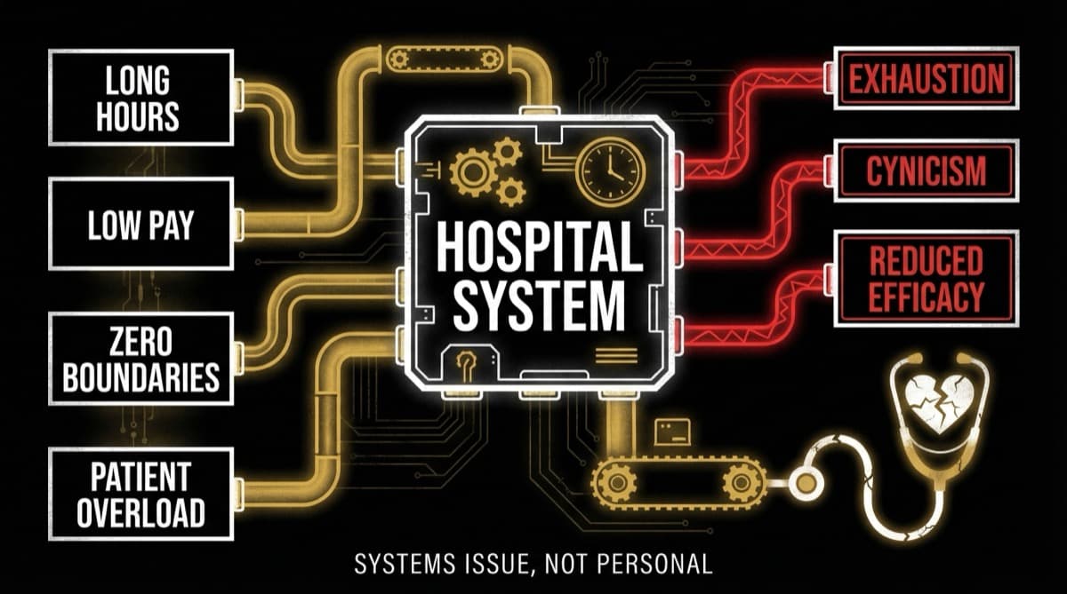 Why Doctor Burnout in India Is a System Design Problem, Not a Personal Weakness