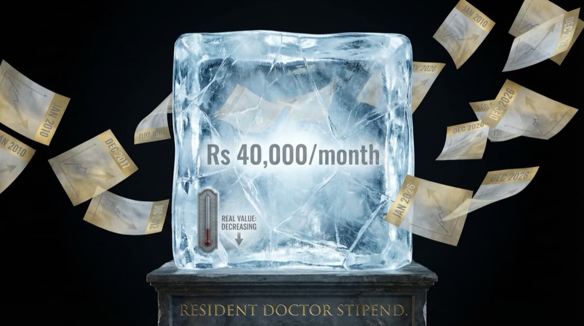 Why Starting Salaries for Indian Doctors Have Been Frozen for a Decade
