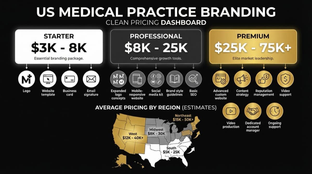 Medical Practice Branding Cost in the USA: Complete 2026 Guide