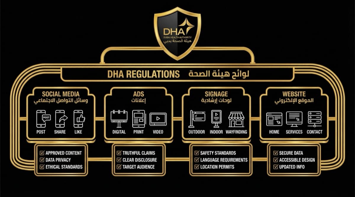 DHA Regulations for Medical Marketing in Dubai: What You Can and Cannot Advertise