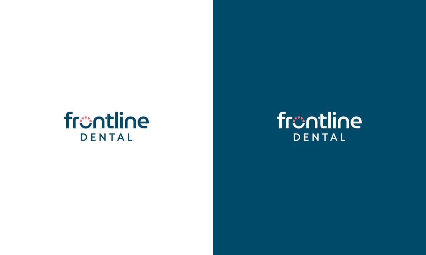 Logo on light and dark backgrounds