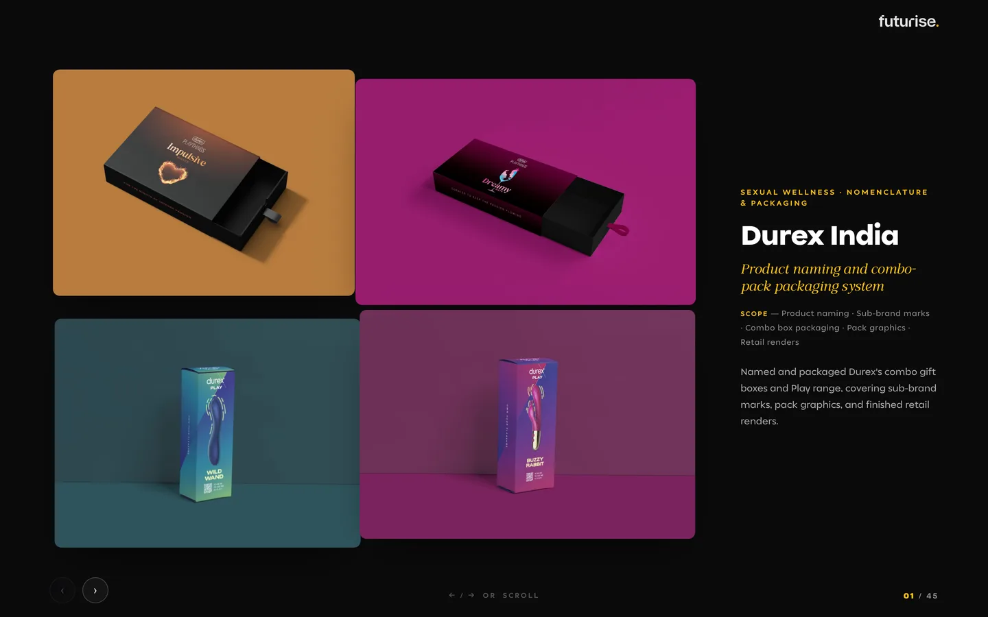 Durex India — product naming & combo-pack packaging